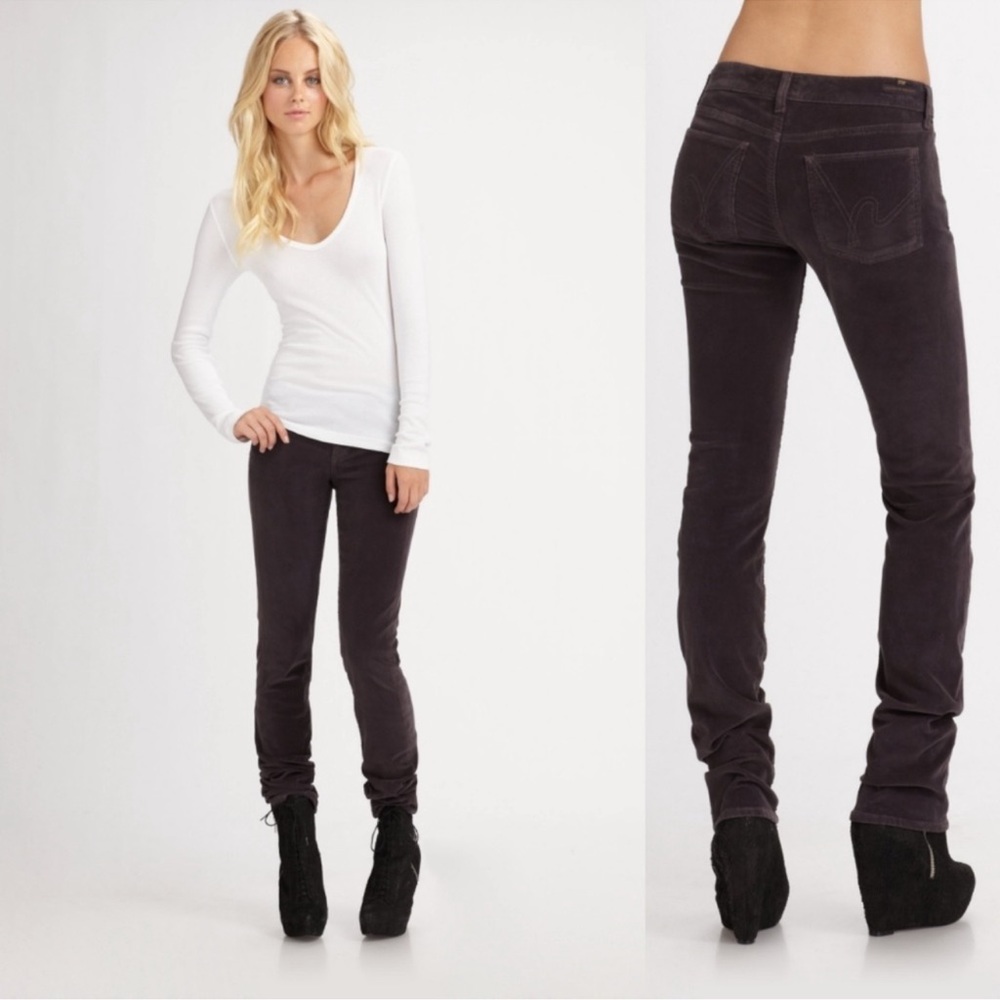 Citizens Of Humanity Ava Low Rise Straight Leg Corduroys